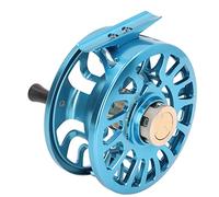 BTOSEP Mulinello da pesca a mosca blu 5/7 per una facile maneggevolezza, materiale in lega di alluminio resistente, perfetto per gli appassionati di pesca, 1 x mulinello a mosca