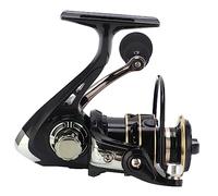 BTOSEP Mulinello da Spinning in Metallo per un Uso Efficiente della Pesca | Design durevole, corpo in plastica tecnica, perfetto per tutte le canne da pesca, resistente trasmissione a denti in rame,