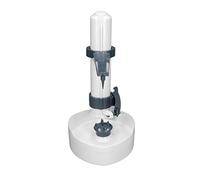 BTOSEP Pelapatate elettrico, multifunzione, automatico, pelapatate, per , materiale ABS, 2 lame (bianco)