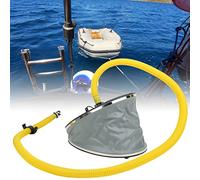 BTOSEP Pompa a pedale compatta per canoe e zattere, design conveniente per risparmiare tempo