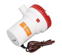 BTOSEP Pompa di sentina da 2000 GPH, pompa sommersa per barche, motore silenzioso in rame da 12 V, ABS ignifugo