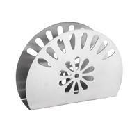 BTOSEP Portatovaglioli verticale per tavolo da pranzo moderno, elegante dispenser di tovaglioli per e bar, in acciaio inox, design elegante (girasole semicircolare)