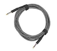 BTOSEP Prolunga Audio da 6 Metri con Schermatura Intrecciata (Bianca) | Materiale in rame resistente, doppio connettore a testa diritta, resistente all\'umidità, qualità del suono stabile, ideale