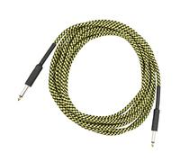BTOSEP Prolunga Audio da 6 Metri con Schermatura Intrecciata (Gialla) | Materiale in rame resistente, doppio connettore a testa diritta, resistente all\'umidità, qualità del suono stabile, ideale