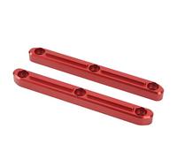 BTOSEP RC, corrimano in lega di alluminio, accessori durevoli per 1/5 Outcast Kraton 8s, 2 pezzi (rosso)