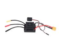 BTOSEP Regolatore di velocità ESC brushless 45A RC ad alte prestazioni con porta di programmazione esterna per veicoli camion 1/10, design impermeabile