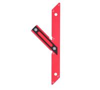 BTOSEP Righello Angolare da Carpentiere da 45 Gradi, Strumento in Lega di | Elevata durezza, uso versatile nella lavorazione del legno, adatto per il disegno architettonico