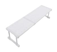 BTOSEP Ripiano per Armadio Espandibile, Versatile Scaffale Rialzato | Supporta fino a 20 kg, Facile da montare, Design telescopico, Perfetto per sotto il lavandino, Soluzione efficiente per