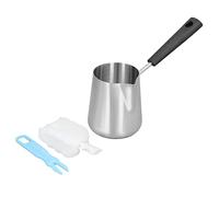 BTOSEP Scaldaburro Mini Pentola Riscaldante per caffè in Acciaio Inossidabile da 350 Ml con Beccuccio per Sciogliere