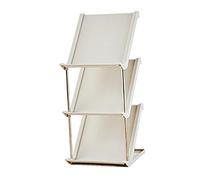 BTOSEP Scarpiera obliqua, organizer salvaspazio per ingresso, dormitori e case, design multistrato, pieghevole, facile da montare, in plastica e acciaio inox, 1 pezzo