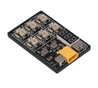 BTOSEP Scheda di Ricarica Batteria 1S, Supporto Bilanciamento 6 Celle | Compatibile con batterie e Thunder Power, design 6 in 1, soluzione di ricarica per risparmiare tempo, materiale PCB e ABS