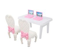 BTOSEP Sedia da Scrivania per Laptop in Miniatura per Casa delle Bambole, | Durevole e non tossico, incoraggia la creatività, coinvolge l\'interazione familiare, dimensione ideale per bambini e adulti