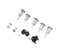 BTOSEP Set di chiavi a cilindro per serratura auto con metallo ABS resistente per Connect 2002-2007, include 8 cilindri di bloccaggio e 2 chiavi
