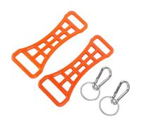 BTOSEP Set di strumenti ausiliari per scarponi da sci con 2 estensioni per fibbie resistenti per chiudere scarponi da sci senza sforzo, design leggero in ABS, ideale per gli appassionati di sci