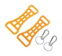 BTOSEP Set di strumenti ausiliari per scarponi da sci con 2 estensioni per fibbie resistenti per chiudere scarponi da sci senza sforzo, design leggero in ABS, ideale per gli appassionati di sci