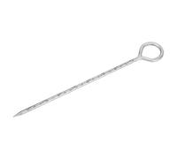 BTOSEP Sonda da terra da 25,4 cm per campionamento accurato, raccolta efficiente del terreno per giardino e fattoria, strumento portatile in acciaio inox