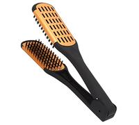 BTOSEP Spazzola per capelli a morsetto con morbida elasticità durevole per lisciare e districare senza sforzo per tutti i tipi di capelli, materiale ABS, 1 unità
