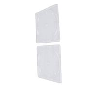 BTOSEP Stampi per maschera per patch toracica, 2 pezzi, strumenti riutilizzabili fai te per la cura della pelle a casa ABS trasparente