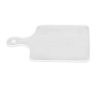 BTOSEP Stampi per vassoi in silicone, tagliere per formaggio con manici, fori, per la casa, vassoio da portata, vassoio per snack e frutta, sottobicchiere (stampo con manico quadrato)
