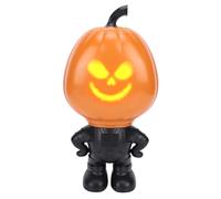 BTOSEP Statuetta di zucca illuminata con funzione proiettore, perfetta per feste di Halloween, 1 pezzo