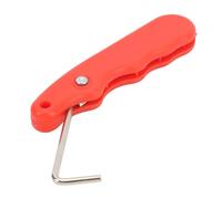 BTOSEP Stringi per scarpe da skate, ergonomico, portatile, in acciaio inox e plastica, 1 unità