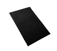 BTOSEP Suola Antiscivolo Resistente All'usura per Scarpe da Donna e Uomo Cowhells Sole Pad 58 Cm X 38 Cm X 2,2 Mm (Nera)