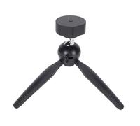 BTOSEP Supporto per treppiede per parabola satellitare, supporto portatile regolabile per antenna mini V4, per avventure all'aperto, con base in lega di alluminio