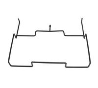 BTOSEP Supporto portatile per sacchetti della spazzatura, robusto supporto in ferro per campeggio, picnic, casa, , leggero, 32 x 25 x 4,6 cm