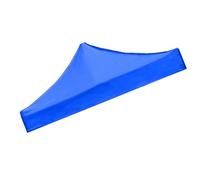 BTOSEP Tettoia superiore, tessuto Oxford resistente, resistente ai raggi UV, resistente alla pioggia, 3 x ombra quadrata blu per attività all'aperto