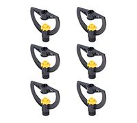 BTOSEP Ugello per irrigazione, 6 pezzi, in plastica resistente, risparmio idrico, per serra, prato, giardino, agricoltura