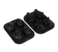 BTOSEP Vassoio per Ghiaccio con Teschio, Divertente Stampo in Silicone per | Resistente, facile da usare, lavabile in lavastoviglie, perfetto per le feste di Halloween