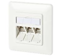 METZ CONNECT 130B11D31002-E BTR Outlets Flush with 180 ° Modules
