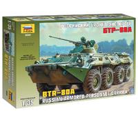 Btr-80a Tank 1:35 Plastic Model Kit ZVEZDA