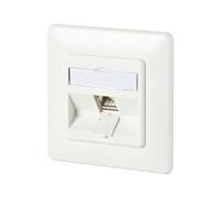 BTR NETCOM 130B11D11002-E RJ-45 Bianco presa energia