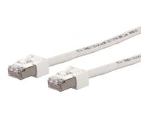 BTR NETCOM Cat.6 Ultraflex500, 10m cavo di rete Cat6 S/FTP (S-STP) Bianco