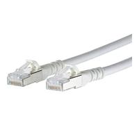 BTR NETCOM Cat6A, 0.5m cavo di rete 0,5 m Bianco
