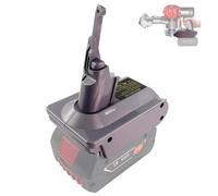 BTRUI per Dyson V7 Adattatore per batteria di sistema Bosch Professional 18V per