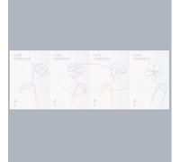 BTS 5th Mini Album LOVE YOURF Her Random Ver CD + libro + carta + adesivo +...