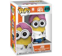 Funko Pop! Rocks: Minions X BTS - Jin - BTS + Minions - Figura in Vinile da Collezione - Idea Regalo - Merchandising Ufficiale - Giocattoli per Bambini e Adulti - Movies, Music Fans