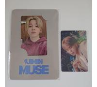 BTS JIMIN 2° Album Solo MUSE JAPAN POB PHOTO CARD JPFC UNIVERSAL MUSIC UMS