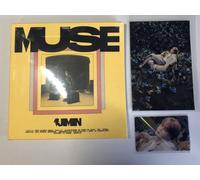 BTS JIMIN MUSE 1 CD "NUOVO,SIGILLATO" + SET 2 SCHEDE FOTOGRAFICHE JAPAN POB J...