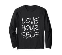BTS Love Yourself, maglietta con grafica Maglia a Manica