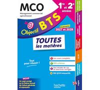 BTS MCO 1re et 2e années: Toutes les matières