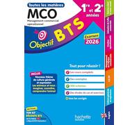 BTS MCO 1re et 2e années: Toutes les matières