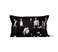 BTS merchandise BTS Bangtan Ragazzi Confortevole Bambino Velluto Decorativo Tiro Cuscino KPOP Jin Jimin Jung Kook JHope RapM 45cmx45cm