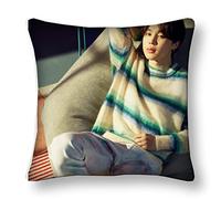 BTS merchandise BTS Bangtan Ragazzi Jin Suga JHope RM Jimin V Jung Kook Piazza Cristallo Velluto Tiro Federa Moderno Ou 45cmx45cm