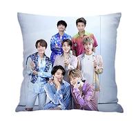 BTS merchandise BTS Bangtan Ragazzi Morbido Cuscino Quadrato Kpop BTS Fashion Team Member Foto Stampa Cuscino Cuscino Interno De 45cmx45cm