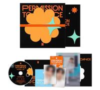 BTS - PERMISSION TO DANCE ON STAGE - LIVE (CONNECT Ver.) Outer Box & Memo + Photo Note Lyric Book + Postcard Set + 4 Extra Photocards