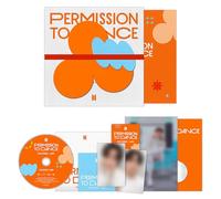 BTS - PERMISSION TO DANCE ON STAGE - LIVE (CONTACT Ver.) Outer Box & Memo + Photo Note Lyric Book + Postcard Set + 4 Extra Photocards