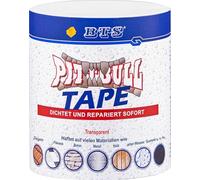 BTS PITTBULL-TAPE - Nastro di riparazione trasparente, 0,7 mm x 100 mm x 3 m, impermeabile, resistente ai raggi UV, altamente flessibile, per PVC, acrilico, metallo, vetro, ceramica, tegole